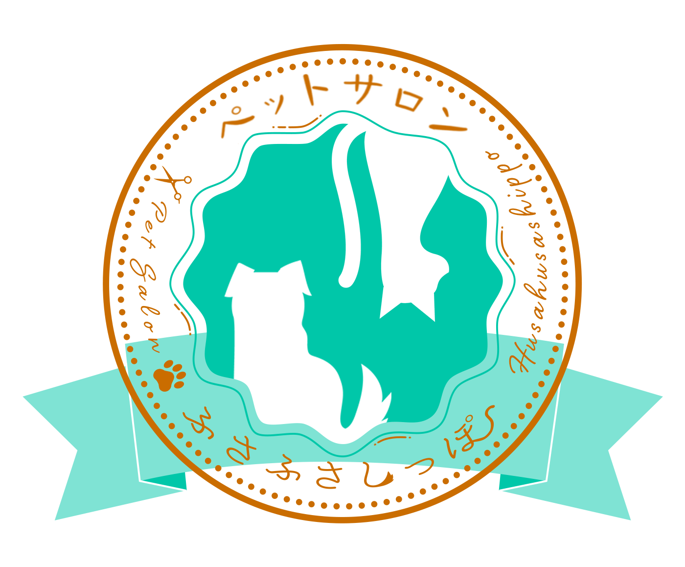 商用利用想定のロゴデザイン(シンボル・文字一体型)